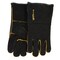 Forney Black Leather Welding Gloves Men's L 53425 - alternate 6